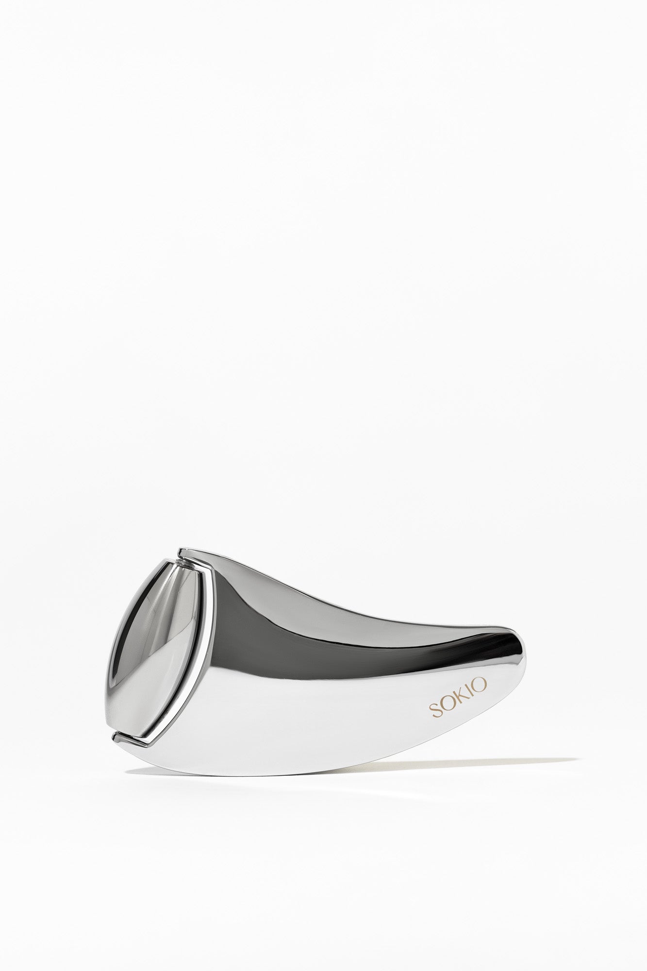 Face roller & Gua Sha stainless steel by Sokio