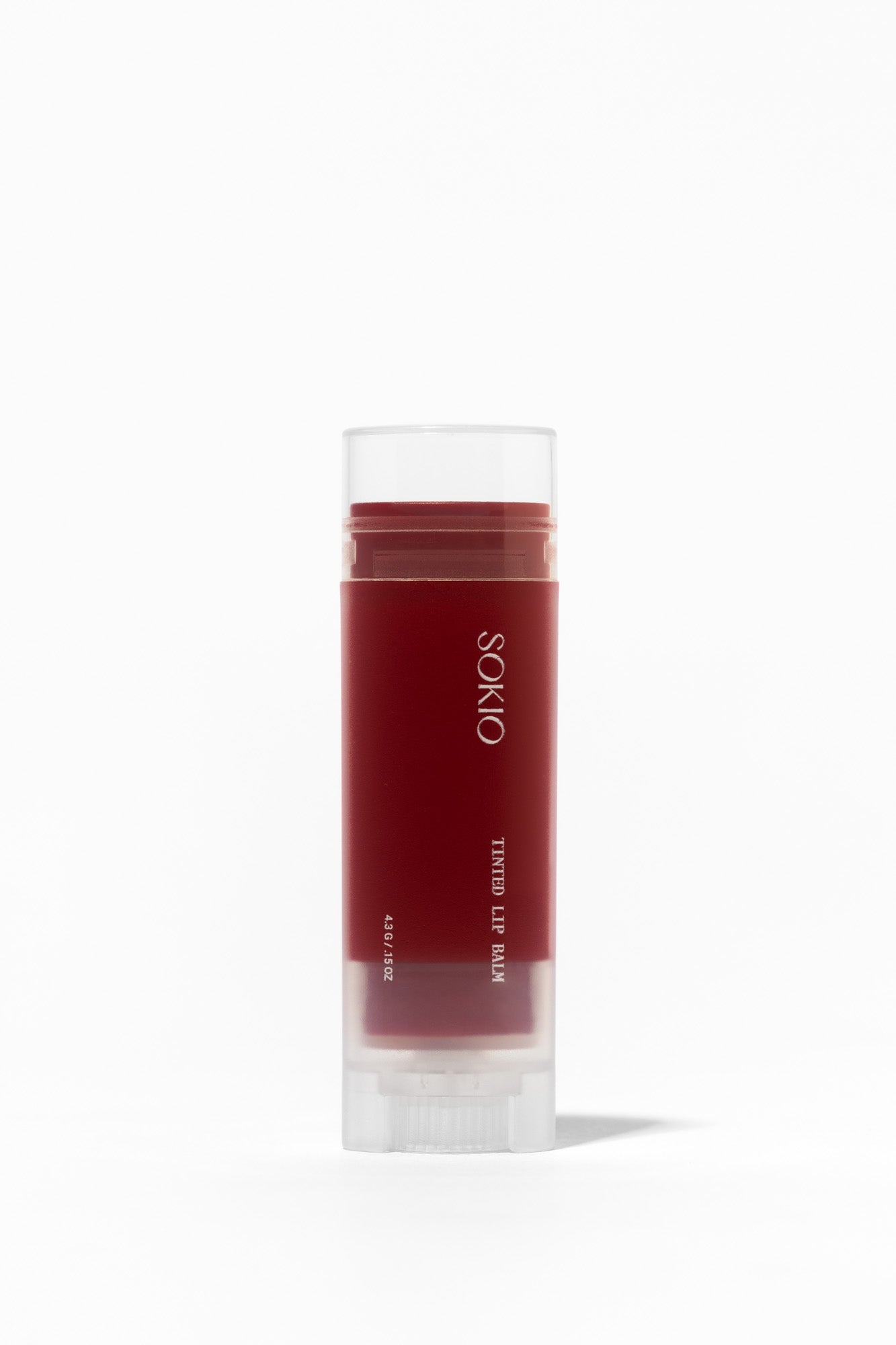 Sokio tinted lip balms